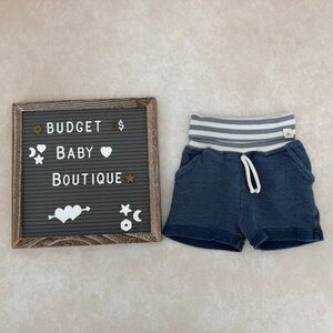 Lulu + Roo Navy Terry Shorts